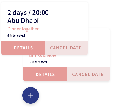 Dating in Abu Dhabi: Select time and date